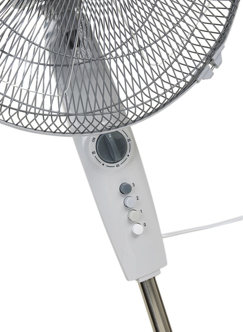 60W 16-Inch Stand Fan KNF6112 White